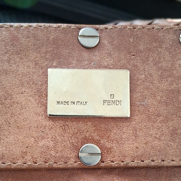 Fendi Tan Leather Shoulder Bag - Picture 7 of 13